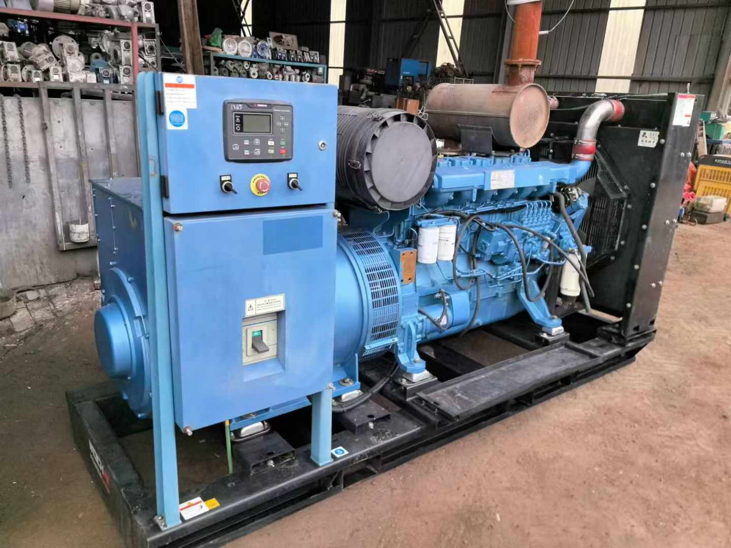 船山500kW 柴油发电机组可带动设备功率的计算公式是什么？