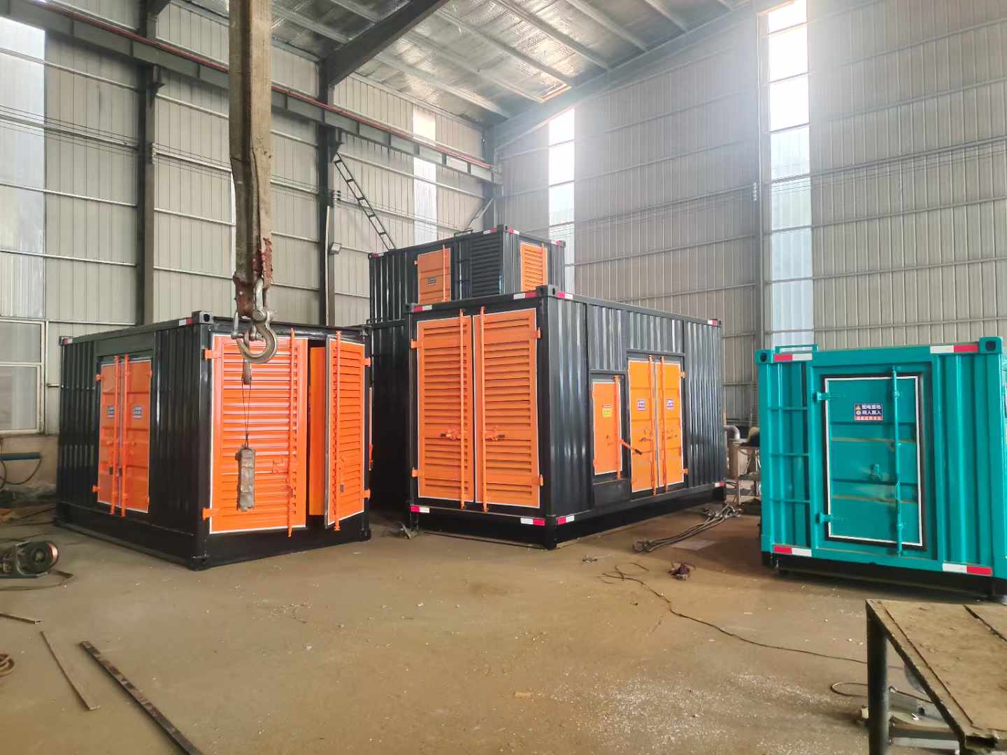 船山500kw柴油发电机组可以带动多少功率设备？