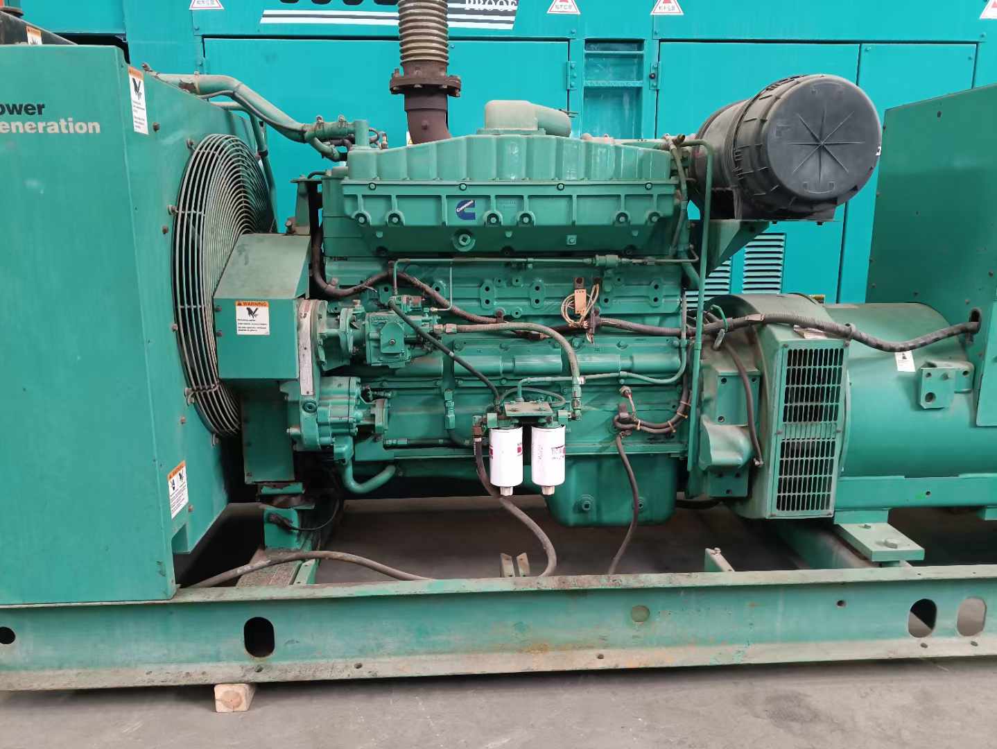 船山过载会对 600kW 柴油发电机组造成哪些损害？